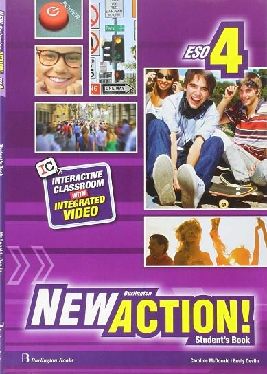 NEW BURLINGTON ACTION 4 STUDENT'S BOOK | 9789963517039 | MCDONALD, CAROLINE