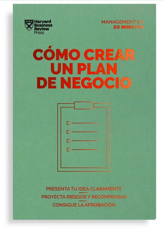 CÓMO CREAR UN PLAN DE NEGOCIO | 9788417963224 | HARVARD BUSINESS REVIEW