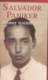 PRIMER TESTAMENTO | 9788484504016 | PANIKER, SALVADOR