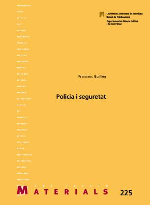 POLICIA I SEGURETAT | 9788449028885 | GUILLÉN, FRANCESC