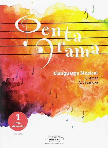PENTAGRAMA LLENGUATGE MUSICAL 1 ELEMENTAL | 9788415381730 | AMAT, C.