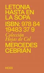 LETONIA HASTA EN LA SOPA | 9788419483379 | CEBRIAN MERCEDES