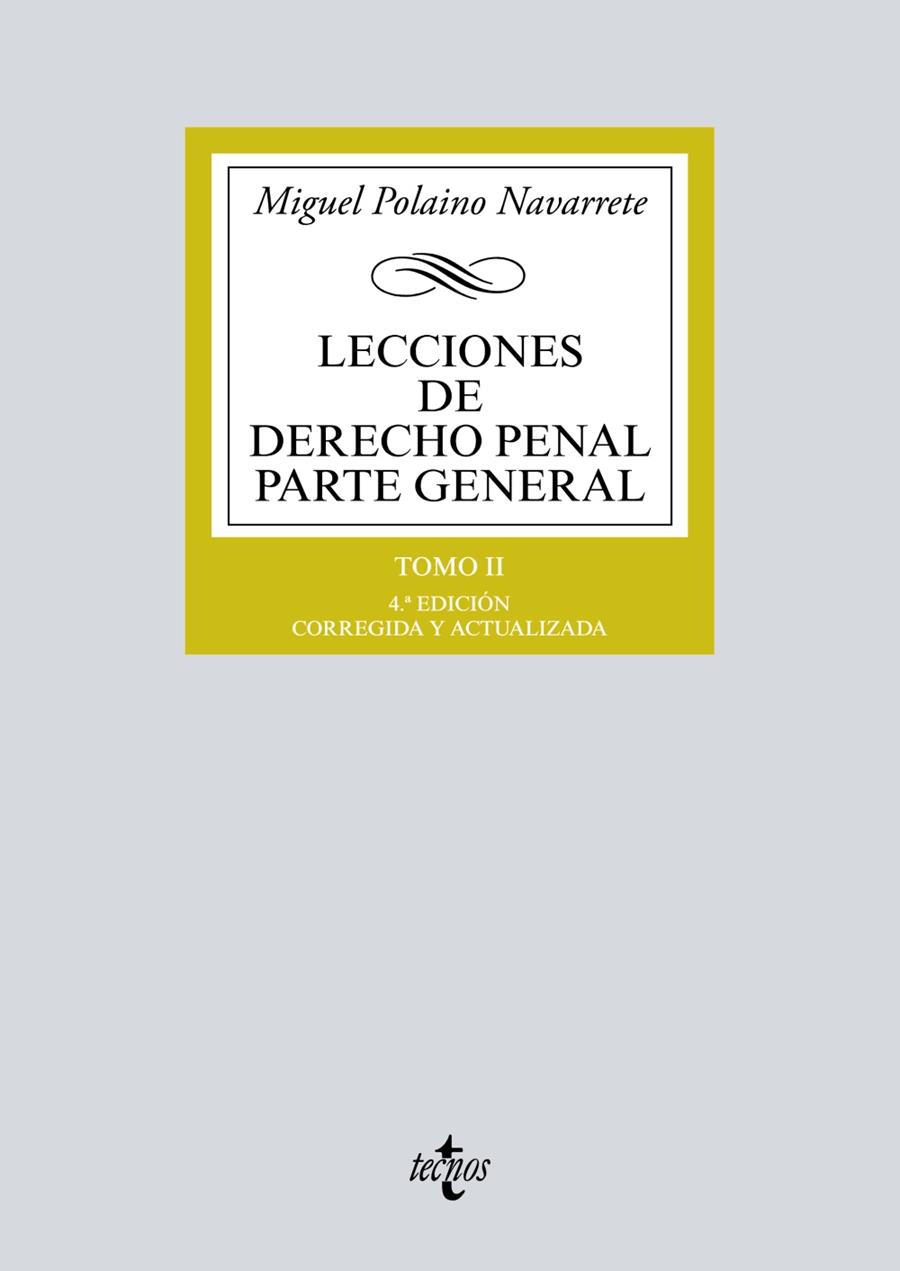 LECCIONES DE DERECHO PENAL PARTE GENERAL | 9788430984107 | POLAINO NAVARRETE, MIGUEL