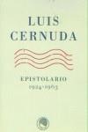 EPISTOLARIO 1924-1963 | 9788495078155 | CERNUDA, LUIS