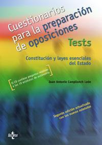 CUESTIONARIOS PARA OPOSICIONES -TEST- | 9788430946655 | CAMPLLONCH LEON, JUAN ANTONIO