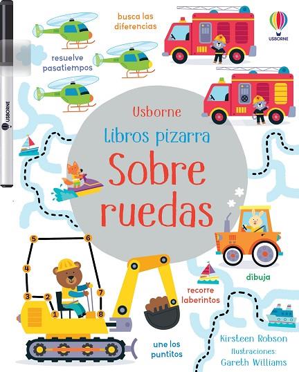 SOBRE RUEDAS LIBROS PIZARRA ACTIVIDADES | 9781805073703 | ROBSON, KIRSTEEN