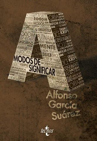 MODOS DE SIGNIFICAR | 9788430952649 | GARCIA SUAREZ, ALFONSO