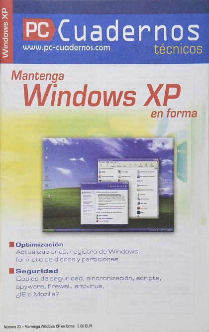MANTENGA WINDOWS XP EN FORMA | 9782915605051 | VARIOS