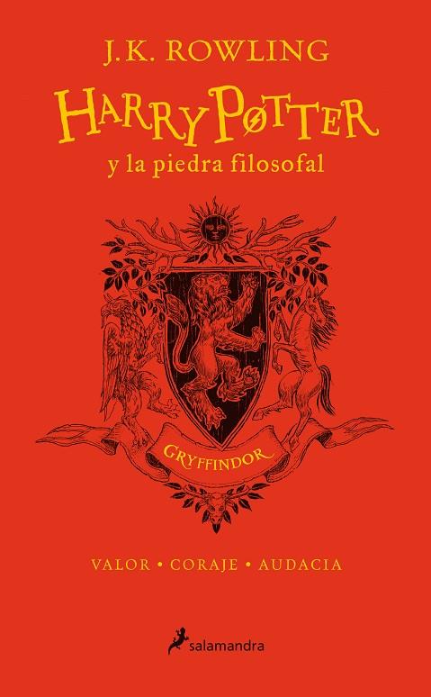 HARRY POTTER Y LA PIEDRA FILOSOFAL 20 ANIV GRYFFINDOR | 9788498388879 | J. K. ROWLING