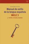 MANUAL DE ESTILO DE LA LENGUA ESPAÑOLA | 9788497042338 | MARTINEZ DE SOUSA, JOSE