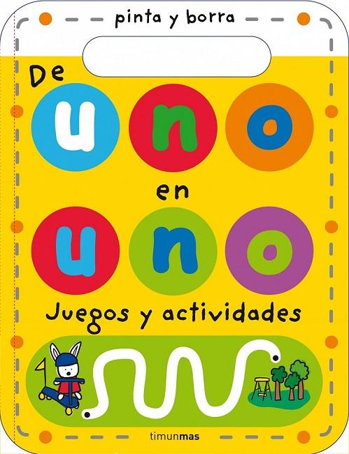 DE UNO EN UNO. JUEGOS Y ACTIVIDADES | 9788408133056 | PRIDDY BOOKS