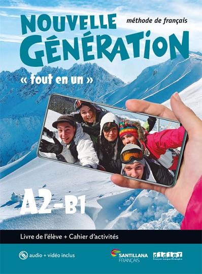 NOUVELLE GENERATION A2/B1 LIVRE/EXERCICES+CD+DVD | 9788490494752 | AA VV