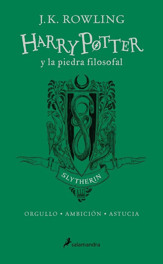 HARRY POTTER Y LA PIEDRA FILOSOFAL 20 ANIV SLYTHERIN | 9788498388930 | J. K. ROWLING