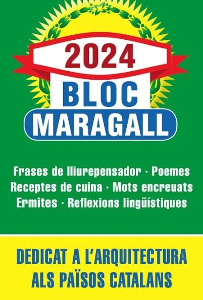 2024 BLOC CALENDARI MARAGALL PETIT 72X100 | 9788412745511 | AA.VV.