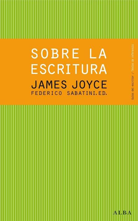 SOBRE LA ESCRITURA | 9788484288619 | JOYCE, JAMES