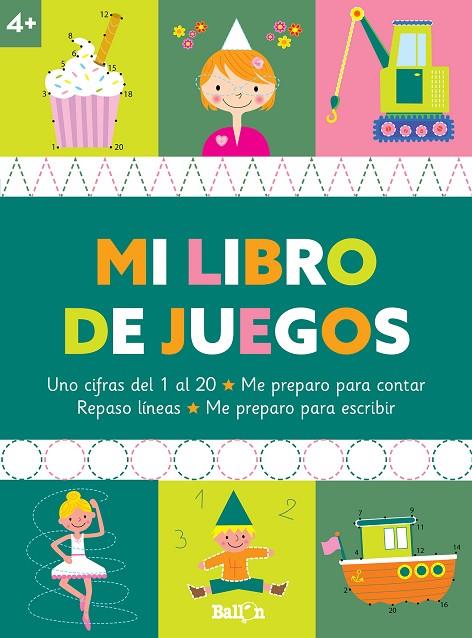 MI LIBRO DE JUEGOS +4 | 9789403225340 | BALLON