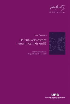 DE L'UNIVERS ESTANT I UNA MICA MÉS ENLLÀ | 9788449079665 | PLANASPACHS, JOSEP