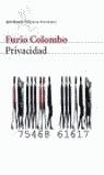 PRIVACIDAD | 9788432219993 | COLOMBO, FURIO