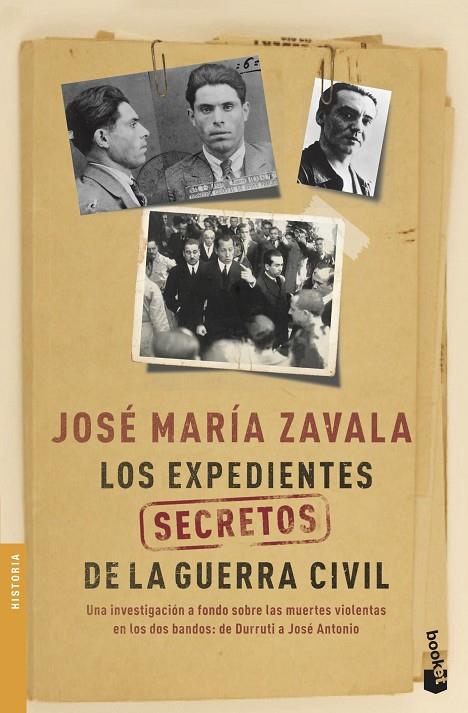 LOS EXPEDIENTES SECRETOS DE LA GUERRA CIVIL | 9788467053609 | ZAVALA, JOSÉ MARÍA