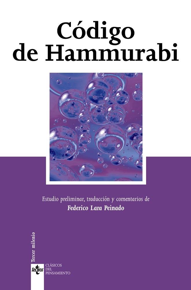 CODIGO DE HAMMURABI | 9788430944187 | LARA PEINADO, FEDERICO [TRAD.]