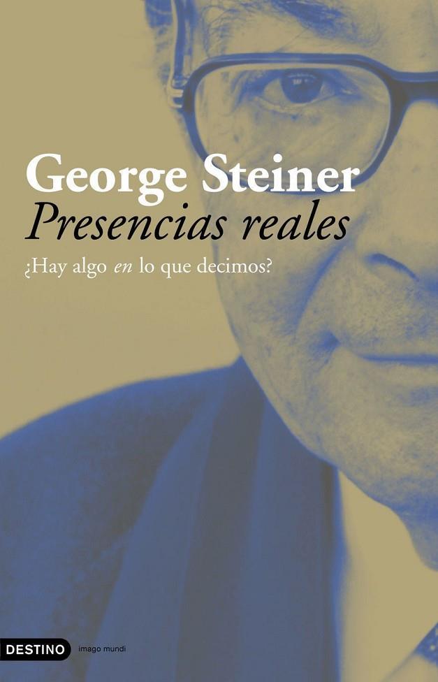PRESENCIAS REALES | 9788423339501 | STEINER, GEORGE