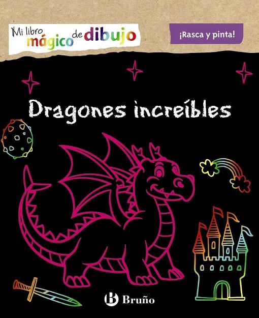 MI LIBRO MÁGICO DE DIBUJO. DRAGONES INCREÍBLES | 9788469629208 | VV.AA