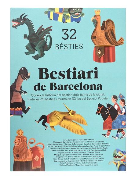 BESTIARI DE BARCELONA. 32 BÈSTIES | 9788491563747 | ALONSO CRUZET, NICOLÀS