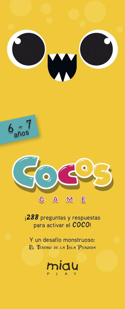 COCOS GAME 6-7 AÑOS | 9788416082209 | OROZCO, MARÍA JOSÉ / RAMOS, ÁNGEL MANUEL / RODRÍGUEZ, CARLOS MIGUEL