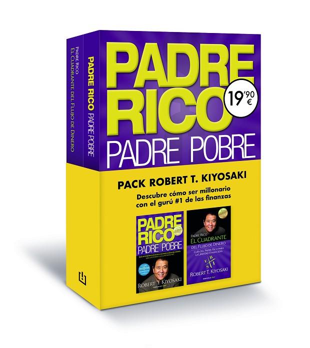 PADRE RICO, PADRE POBRE Y EL CUADRANTE DEL FLUJO DE DINERO (PACK) | 9788466358033 | KIYOSAKI, ROBERT T.