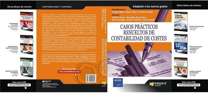 CASOS PRACTICOS RESUELTOS DE CONTABILIDAD DE COSTES | 9788492956258 | VV. AA