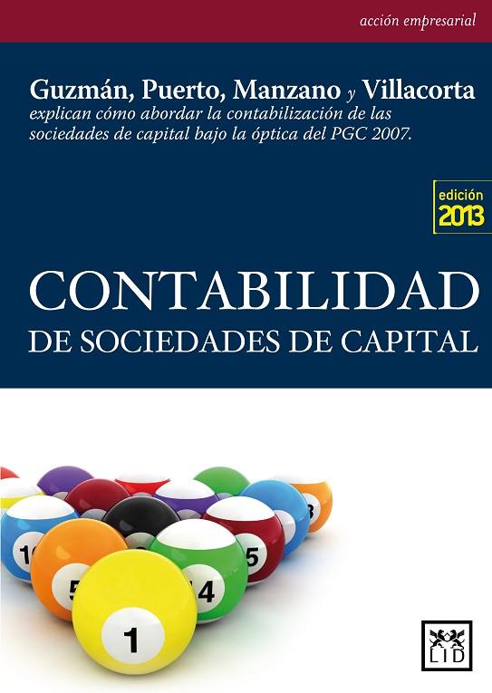 CONTABILIDAD DE SOCIEDADES DE CAPITAL | 9788483567791 | GUZMAN RAJA, ISIDORO /