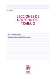 LECCIONES DE DERECHO DEL TRABAJO 13ª EDICIÓN 2020 | 9788413559667 | MERCADER UGUINA, JESÚS R