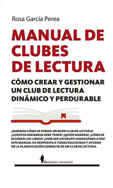 MANUAL DE CLUBES DE LECTURA | 9788416750382 | GARCÍA PEREA, ROSARIO