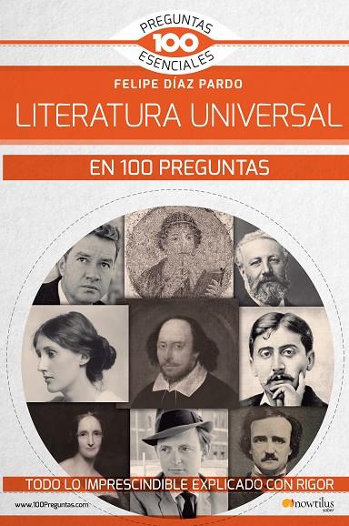 LA LITERATURA UNIVERSAL EN 100 PREGUNTAS | 9788499679969 | DÍAZ PARDO, FELIPE