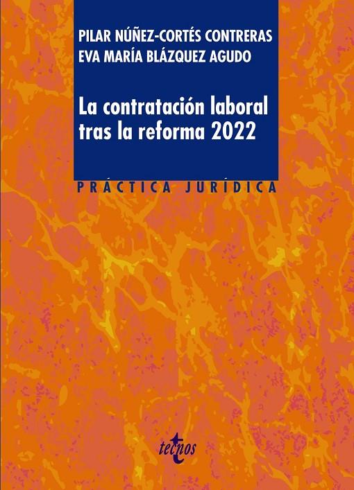 LA CONTRATACIÓN LABORAL TRAS LA REFORMA 2022 | 9788430987085 | NÚÑEZ-CORTÉS CONTRERAS, PILAR / BLÁZQUEZ AGUDO, EVA