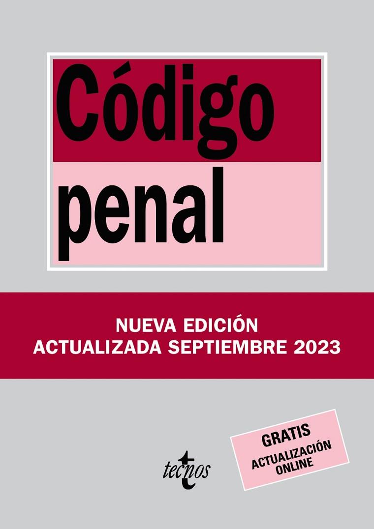 CÓDIGO PENAL (2023) | 9788430988419 | EDITORIAL TECNOS
