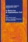 NUEVA LEY DE ENJUICIAMIENTO CIVIL LA TOMO I | 9788430936076 | GONZALEZ , PIEDAD
