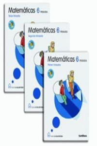 MATEMATICAS 6 PRIMARIA PACK | 9788429493832 | SANTILLANA