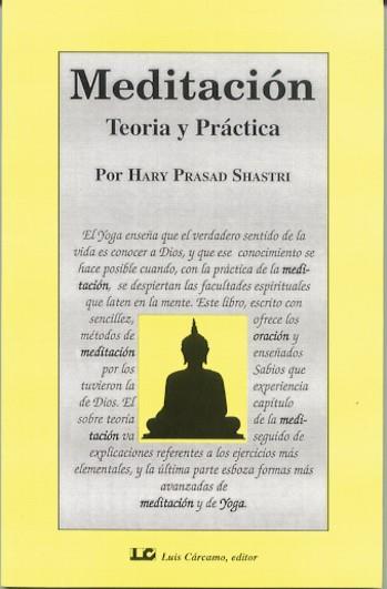 MEDITACION TEORIA Y PRACTICA | 9788476271254 | PRASAD, HARY