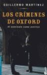 CRIMENES DE OXFORD, LOS | 9788423336906 | MARTINEZ, GUILLERMO