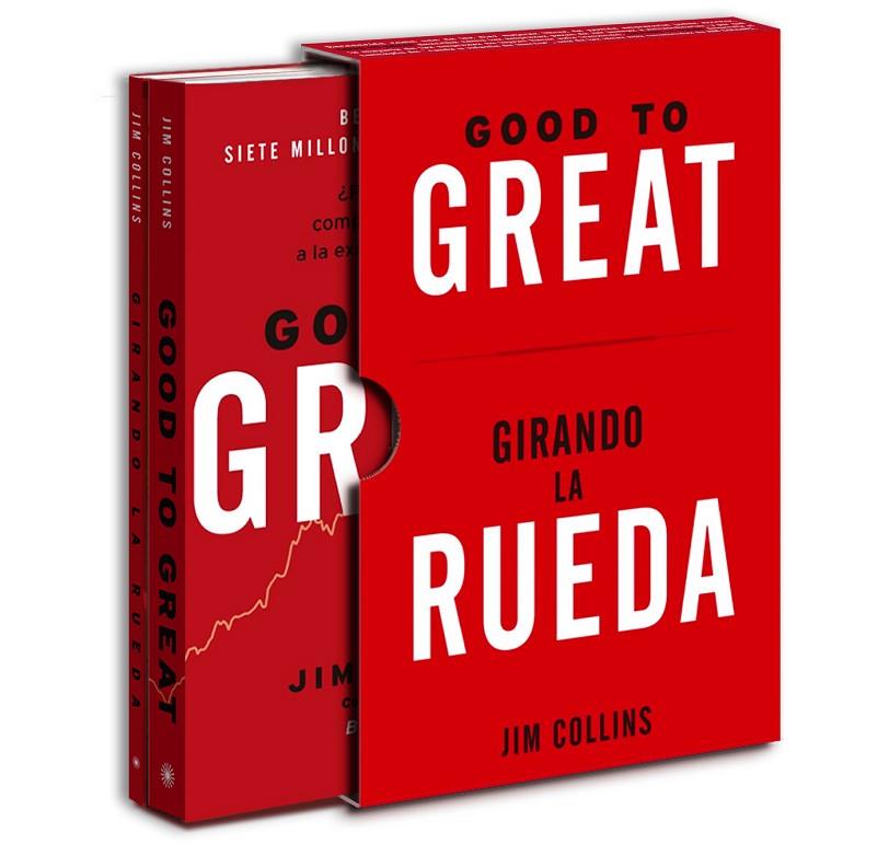 ESTUCHE GOOD TO GREAT + GIRANDO LA RUEDA | 9788417963194 | COLLINS, JIM