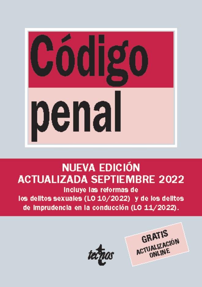 CÓDIGO PENAL | 9788430987009 | EDITORIAL TECNOS