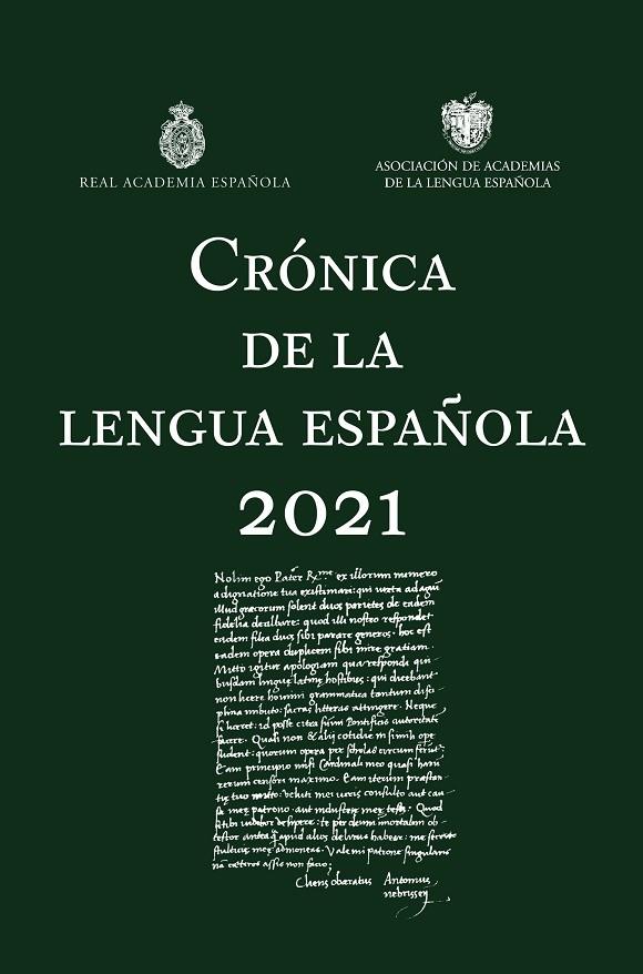 CRÓNICA DE LA LENGUA ESPAÑOLA 2021 | 9788467064292 | REAL ACADEMIA ESPAÑOLA / ASOCIACIÓN DE ACADEMIAS DE LA LENGUA ESPAÑOLA