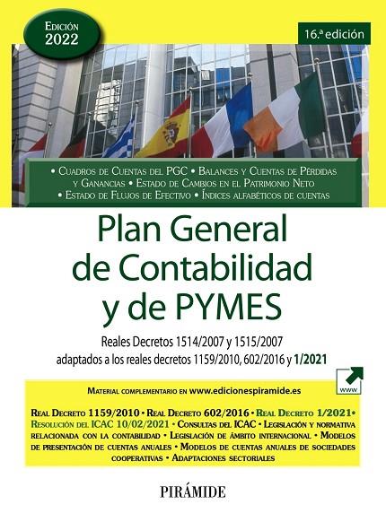 PLAN GENERAL DE CONTABILIDAD Y DE PYMES 2022 | 9788436846911 | EDICIONES PIRÁMIDE