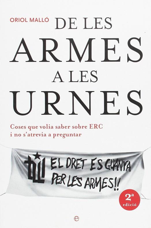 DE LES ARMES A LES URNES | 9788497343015 | MALLO, ORIOL