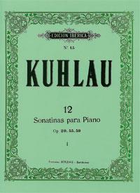 KUHLAU 12 SONATINAS PARA PIANO 15 | 9788480203203 | KUHLAU, FRIEDRICH