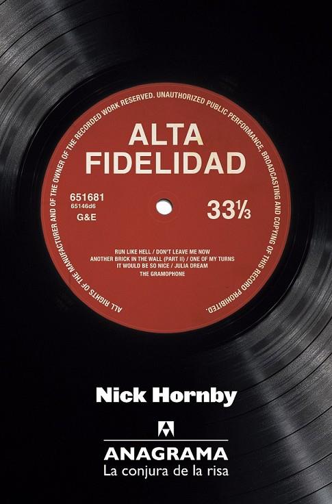ALTA FIDELIDAD | 9788433921086 | HORNBY, NICK