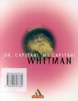 WHITMAN ¡OH CAPITAN! ¡MI CAPITAN! | 9788439702078 | WHITMAN, WALT