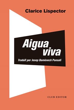 AIGUA VIVA | 9788473293853 | LISPECTOR, CLARICE