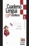 CUADERNO LENGUA CASTELLANA 1 PRIMER TRIMESTRE ED 2000 | 9788429464511 | AAVV